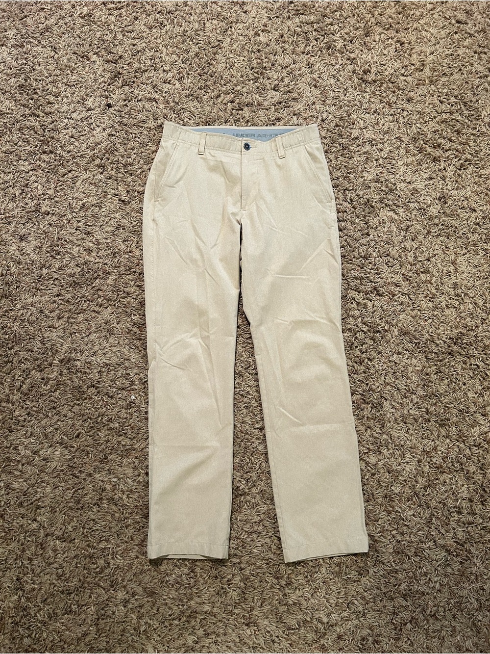 Under Armour Men's Tan Chino Pants - Straight Leg
